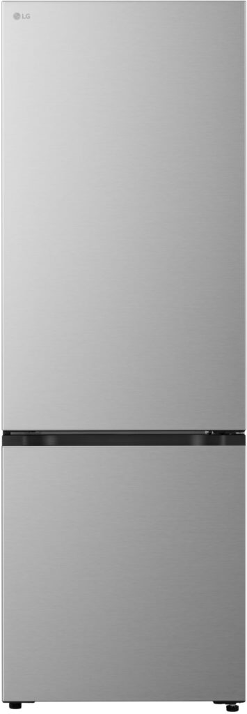 LG GBBW322CPY Kühl-Gefrierkombination No Frost 465 L, 70 cm breit, Energieklasse C, freistehend oder integrierbar, Silber