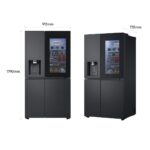 LG GSXE91EVAD Side-by-Side Kühlschrank, 628 L – Produktansicht 9