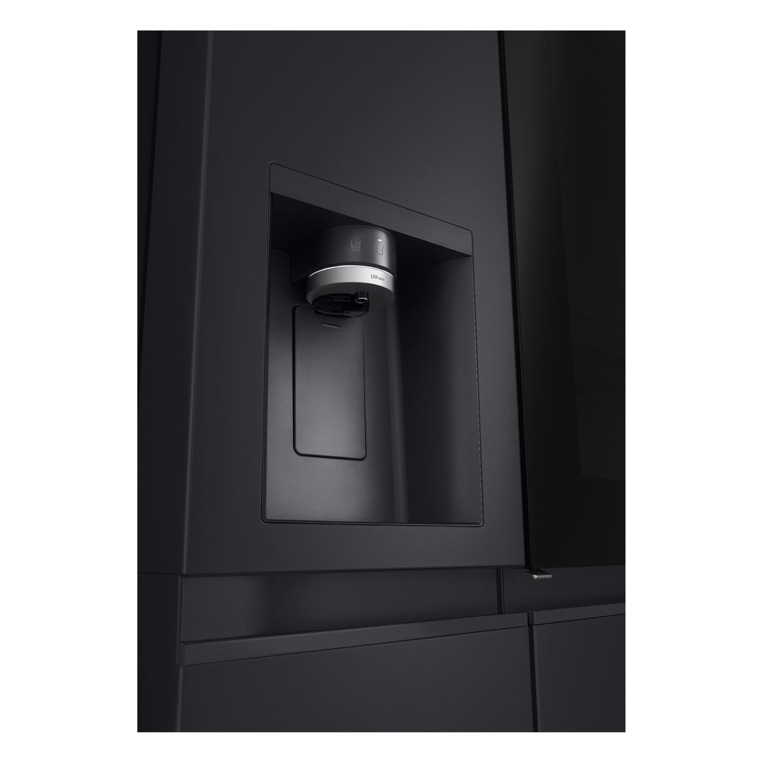 LG Side-by-Side Kühlschrank GSXE91EVAD mit Eiswürfelspender, 628 L, InstaView, Door-in-Door, Matte Black - Image 15