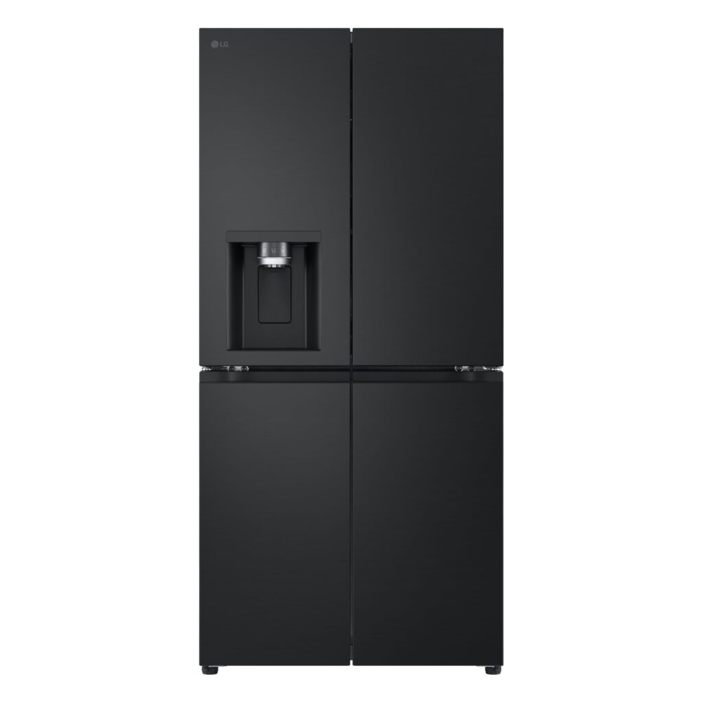 LG GML861EPPE Side-by-Side Kühlschrank Slim, 506 L, Eis- & Wasserspender, Total No Frost, UVnano, Energieklasse E, Silber