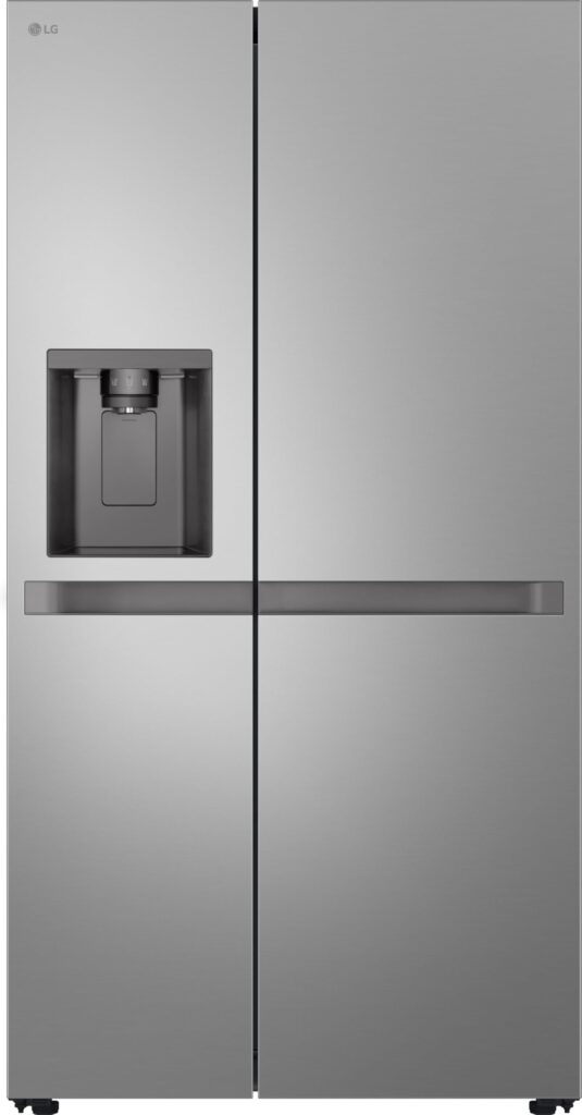 LG GSLC40PYPE Side-by-Side Kühlschrank 638 L mit Eis- & Wasserspender, Total No Frost, UVNano, Energieklasse E, Silber