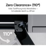 LG GBBS716ASW Kühl-Gefrierkombination, 333 L – Produktansicht 4