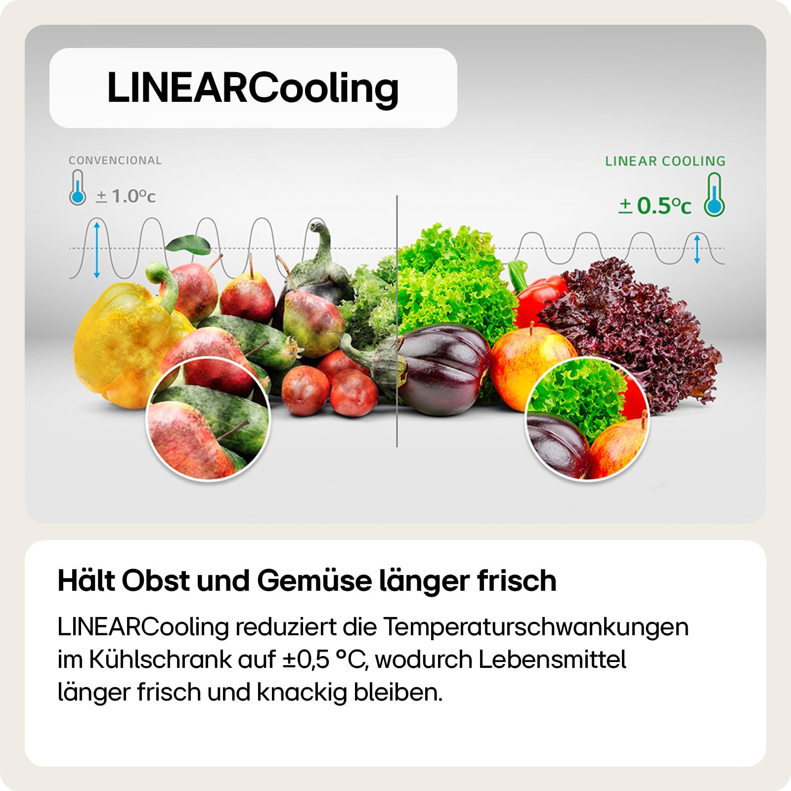 LG GSJC41EPPE Side-by-Side Kühlschrank 641 L mit Eiswürfelspender, Door-in-Door, Total No Frost, Energieklasse E, Schwarz - Image 2