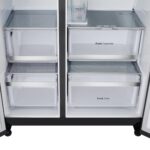 LG GSLE91EVAC Side-by-Side Kühlschrank, 628 L – Produktansicht 11