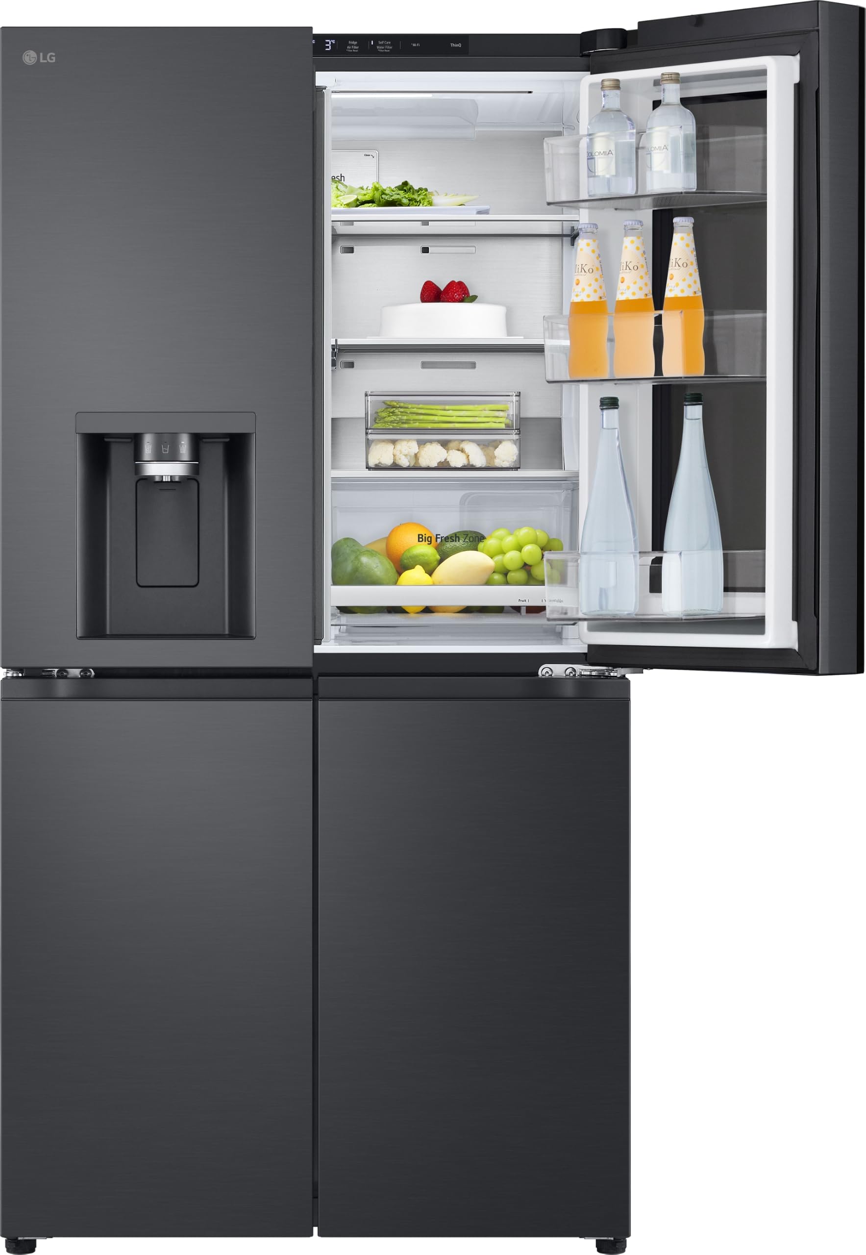 LG French-Door Kühlschrank GMG960EVEE, 638 L Kühl-Gefrierkombination No Frost mit InstaView, Craft Ice & Eisspender - Image 11