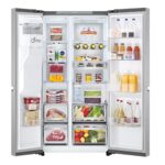LG GSLE91MBAB Side-by-Side Kühlschrank, 623 L – Produktansicht 3