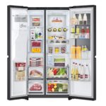 LG GSXE91EVAD Side-by-Side Kühlschrank, 628 L – Produktansicht 2
